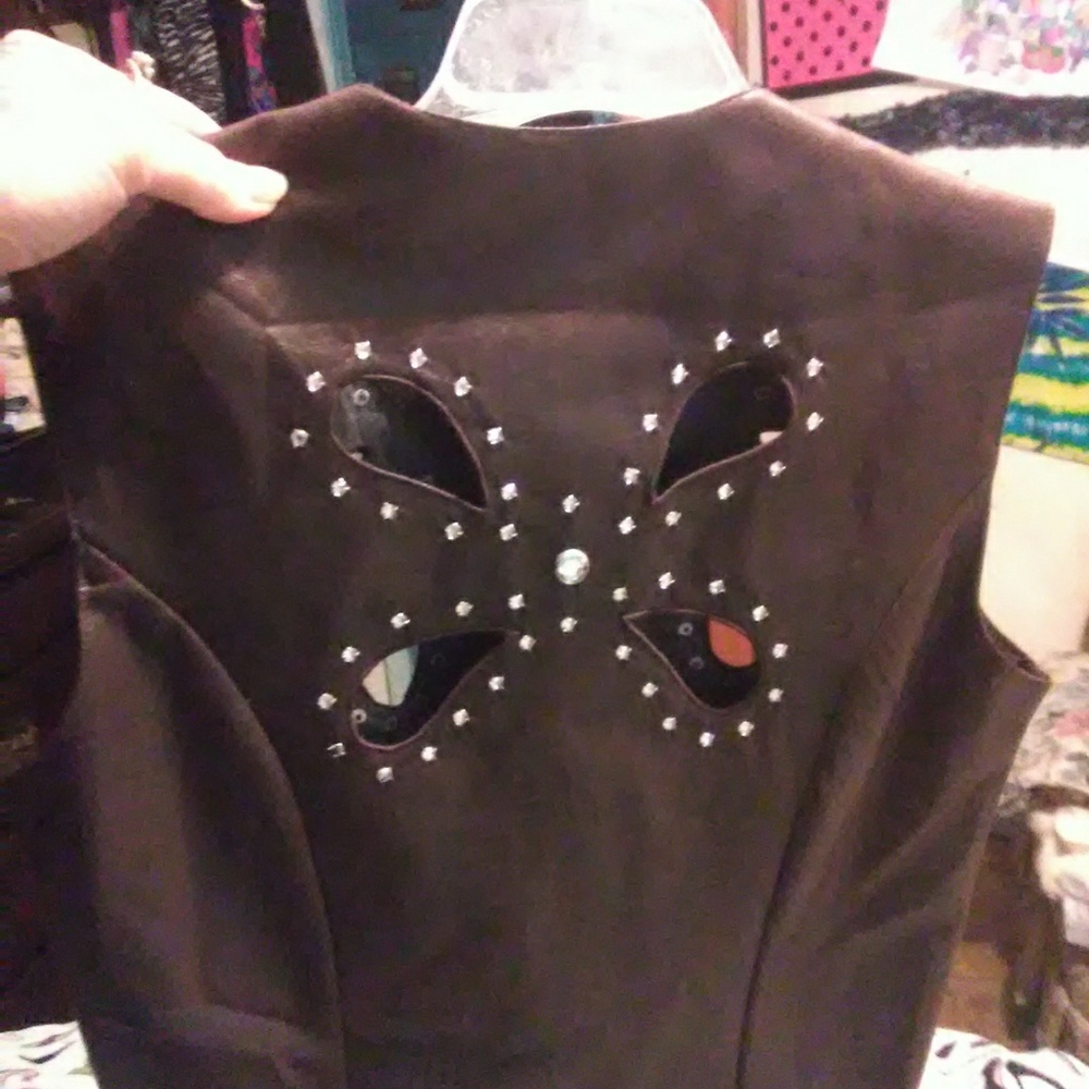 High end western vest